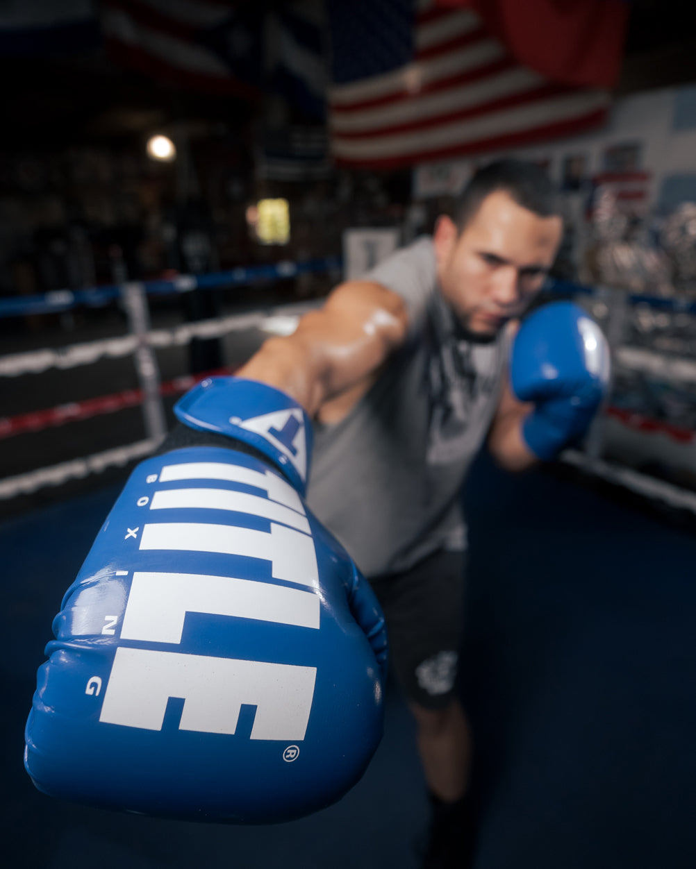 Boxing Inferno Intensity Elastic Training Boxing Gloves