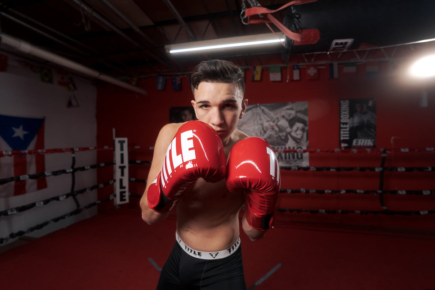 Boxing Inferno Intensity Elastic Training Boxing Gloves