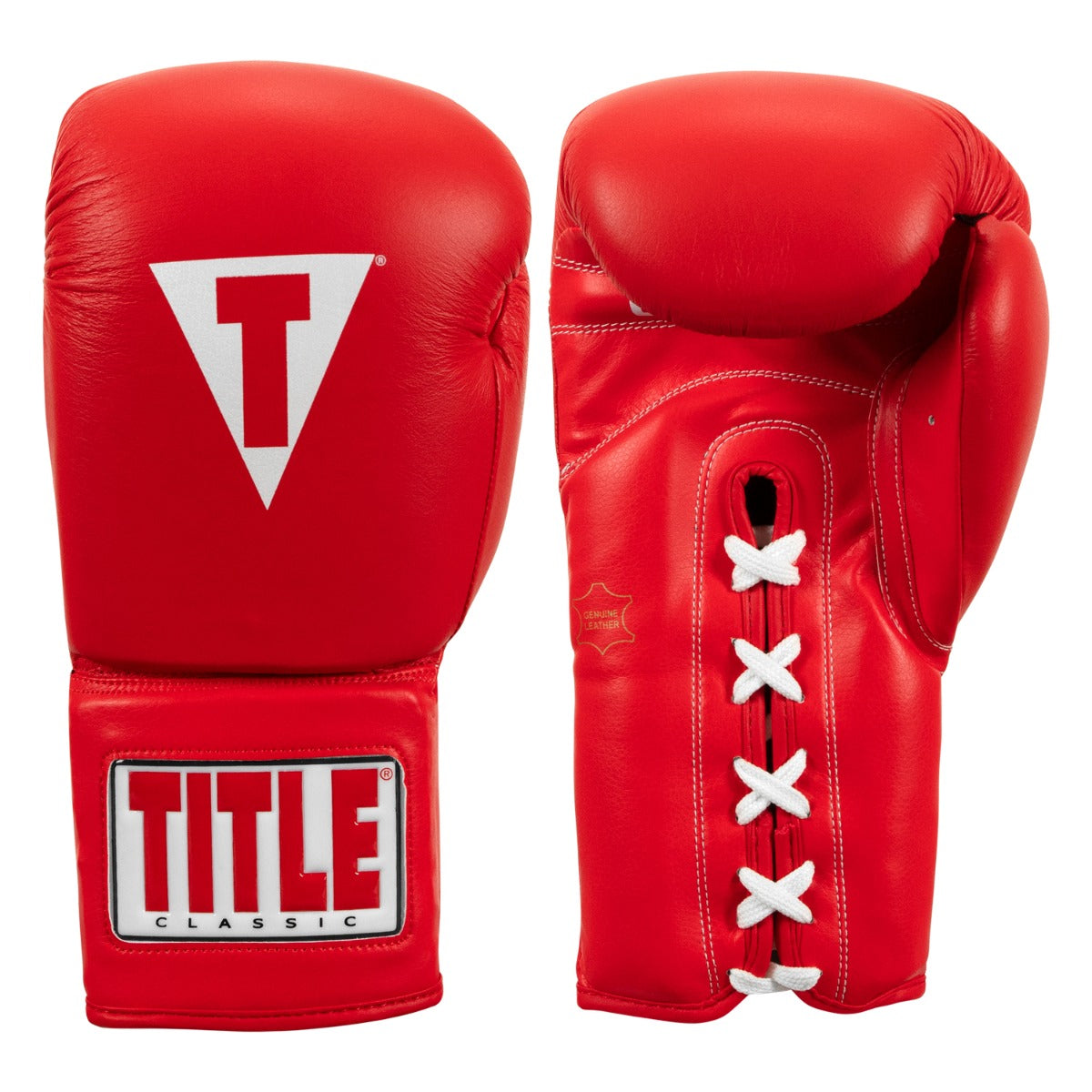 Classic Leather Lace Training Boxing Gloves 2.0