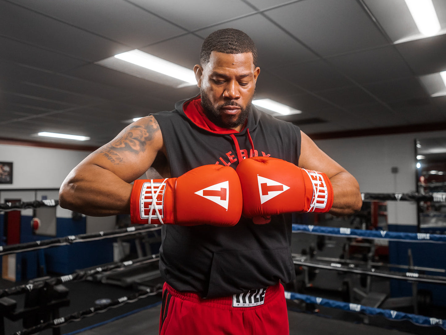 Classic Leather Lace Training Boxing Gloves 2.0