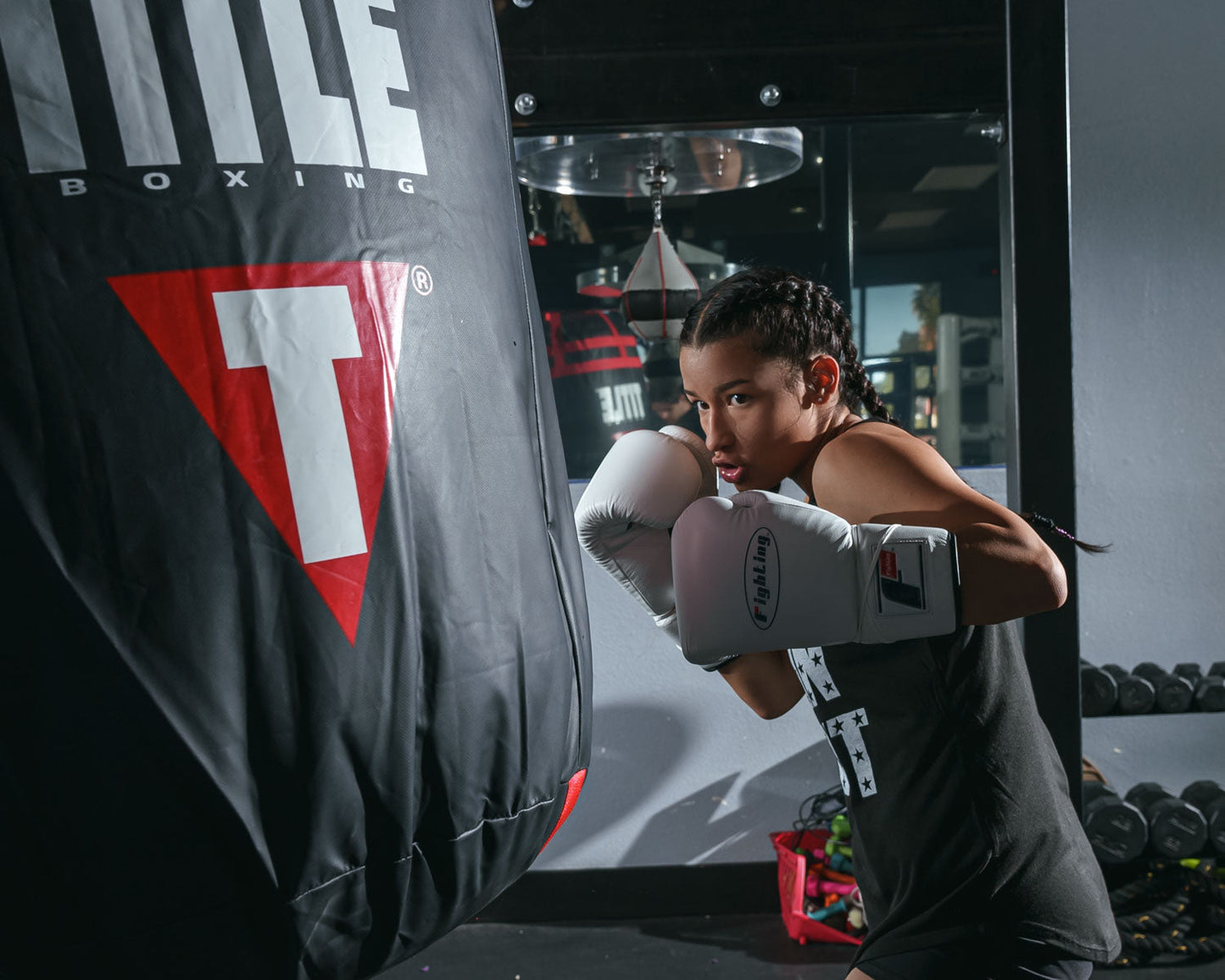 Professional Lace Training Boxing Gloves
