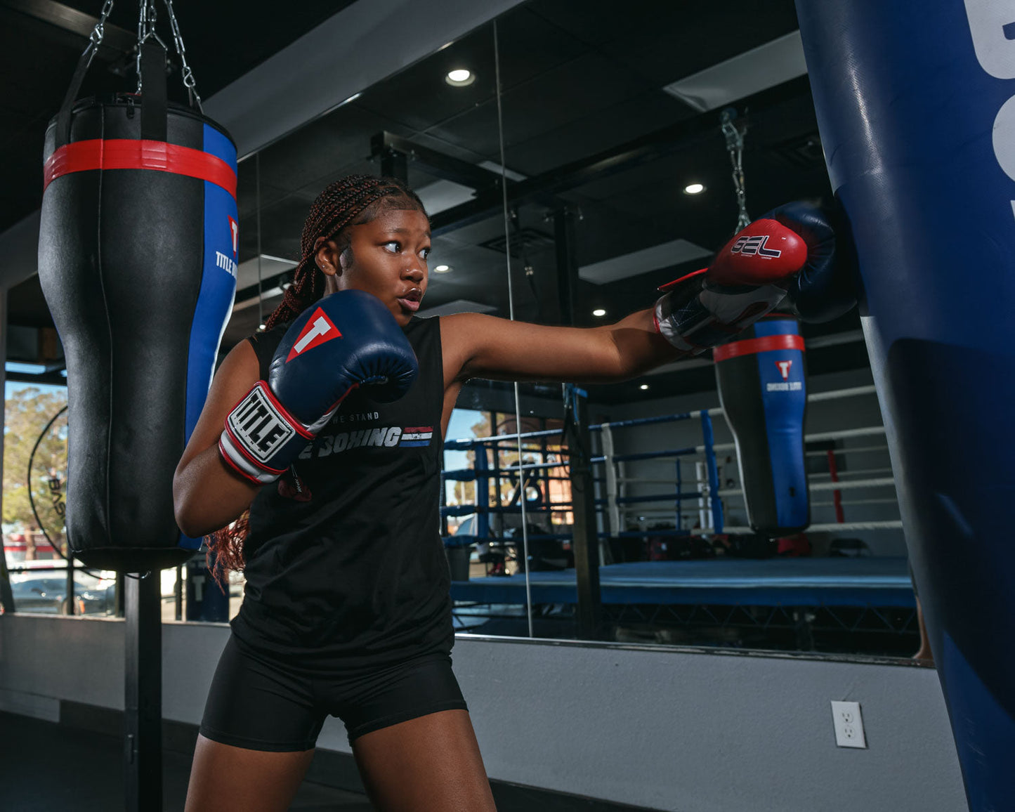 Boxing Gel World V2T Bag Boxing Gloves
