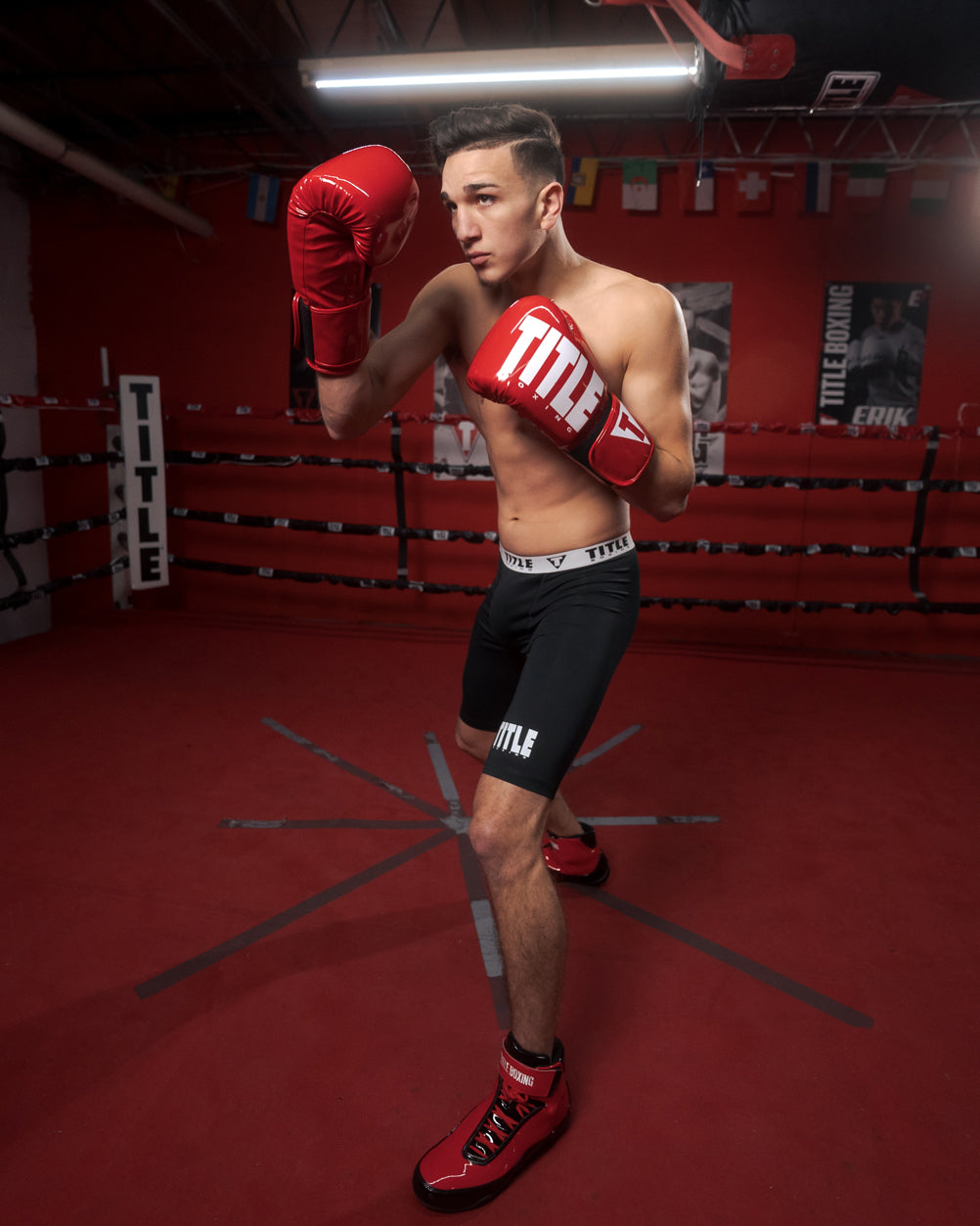 Boxing Inferno Intensity Elastic Training Boxing Gloves
