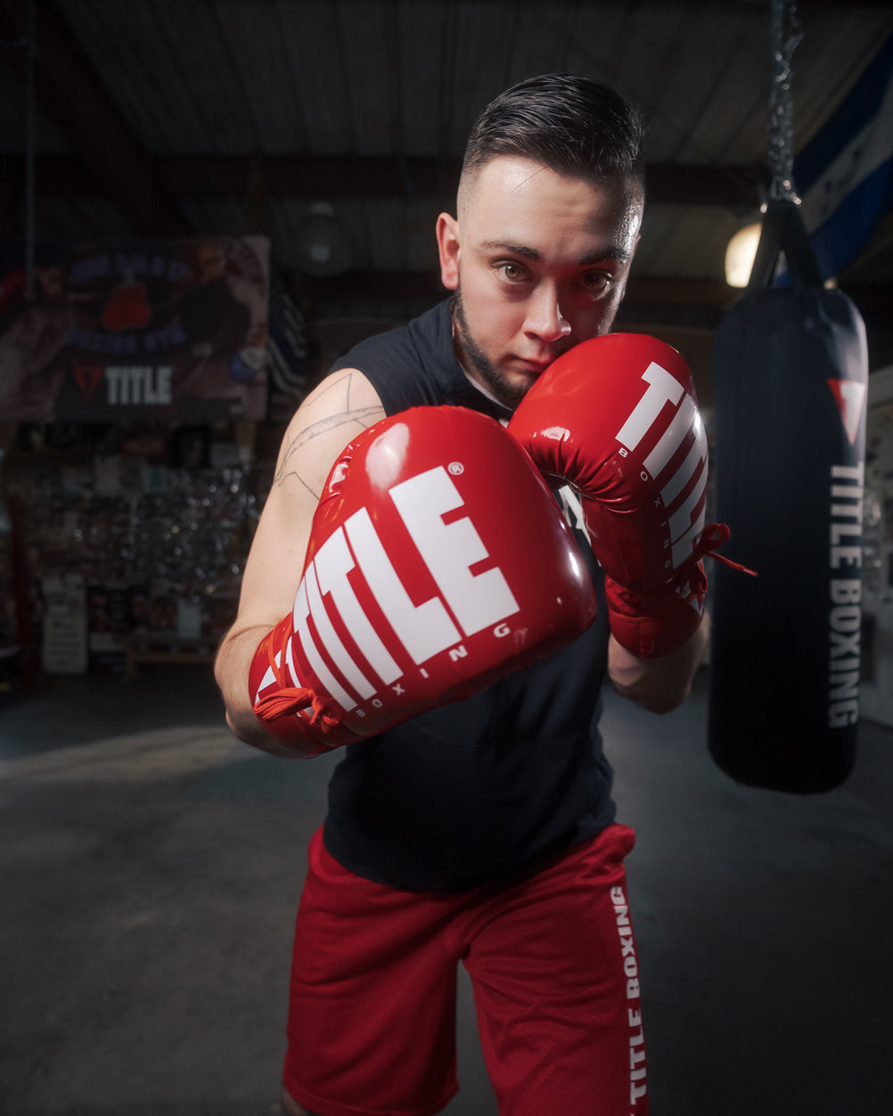 Boxing Inferno Intensity Lace Training Boxing Gloves