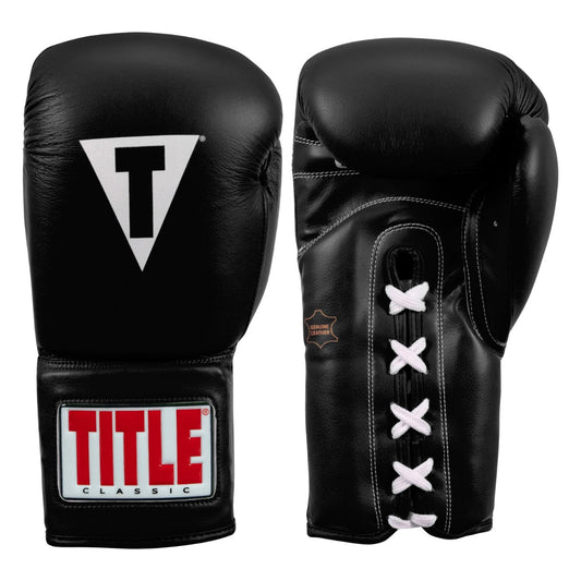 Classic Leather Lace Training Boxing Gloves 2.0
